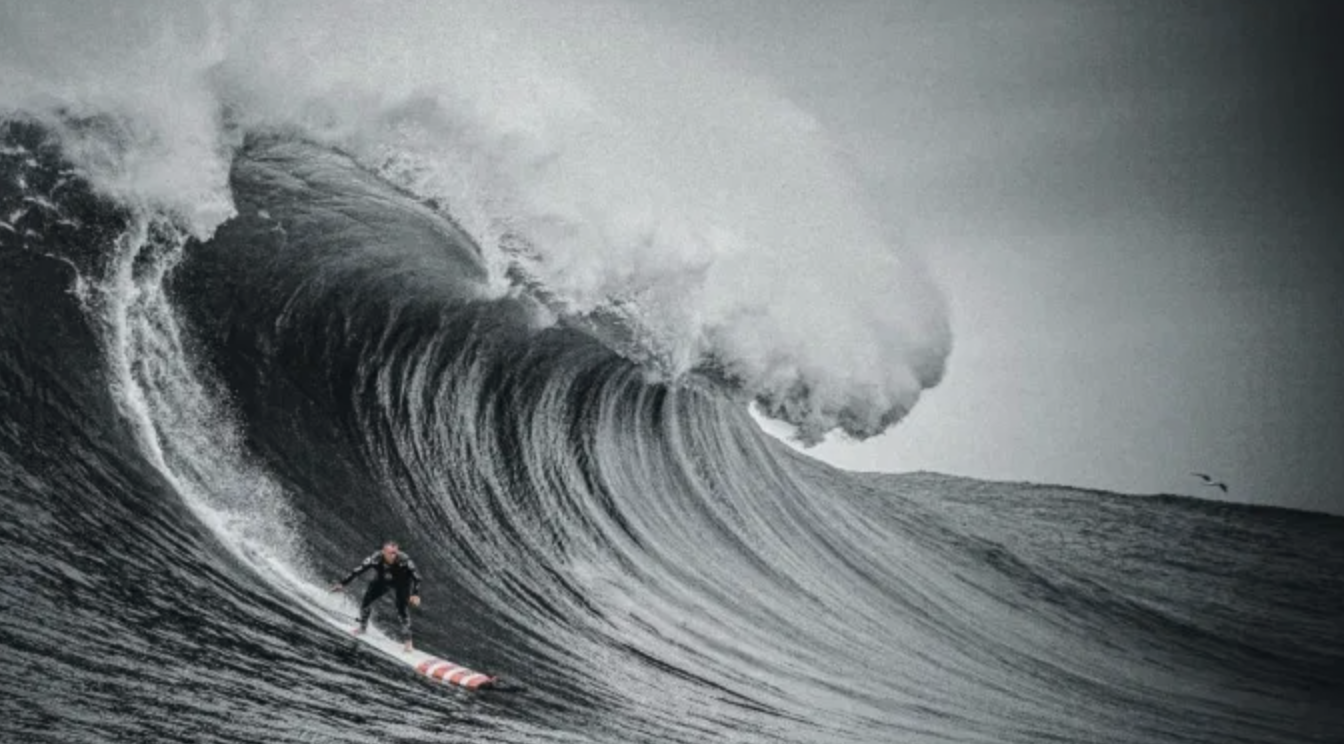 “It’s Just Where I Belong”: Surfer Garrett McNamara On Riding Giants In HBO Docuseries ‘100 Foot Wave’ – TCA news post featured image.